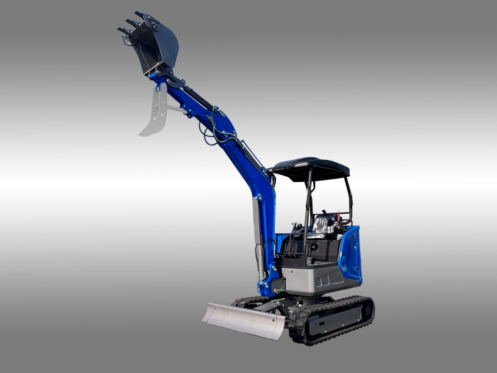 Miniexcavator EB27 19 CP Motor KUBOTA D1105 Diesel, 3 cilindrii [14]
