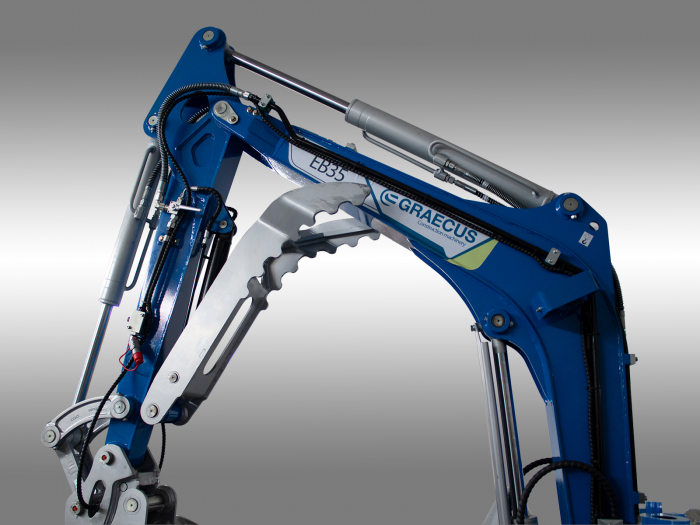 Mini Excavator Graecus EB35C-PRO, Greutate 3.5 Tone, 34 CP [25]