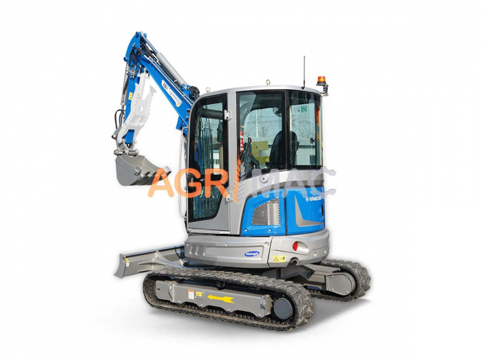 Miniexcavator EB40C-PRO – 4T, cabină A/C, motor Kubota Diesel, braț rotativ [9]