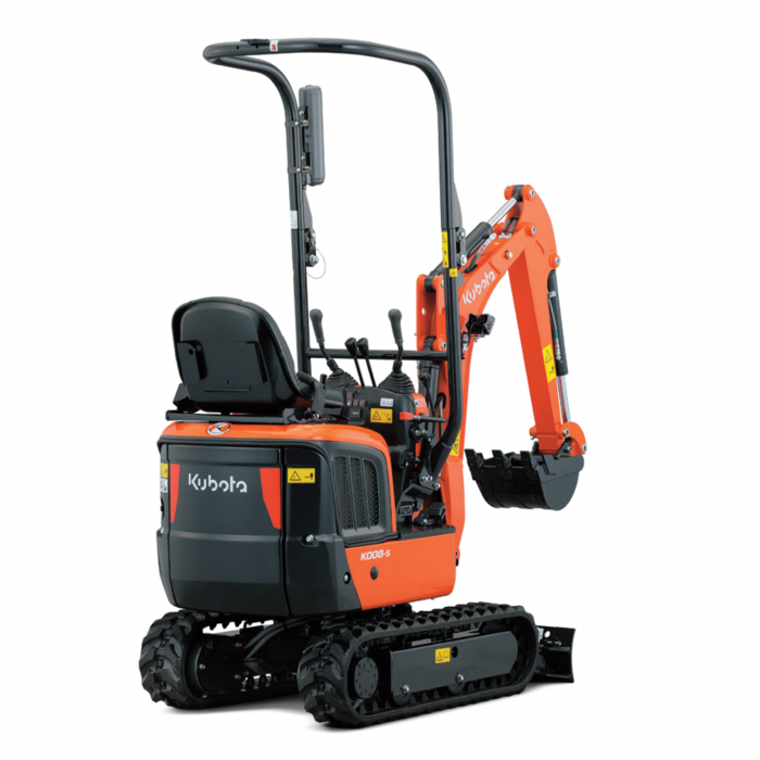 Miniexcavator Kubota U10-5 – 1.1T, motor diesel 10 CP, ideal pentru spații înguste [3]