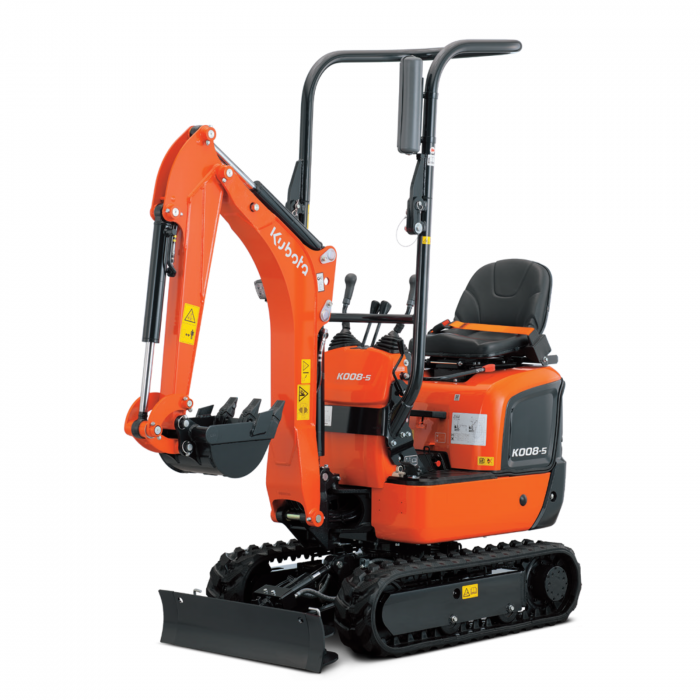 Miniexcavator Kubota U10-5 – 1.1T, motor diesel 10 CP, ideal pentru spații înguste [4]
