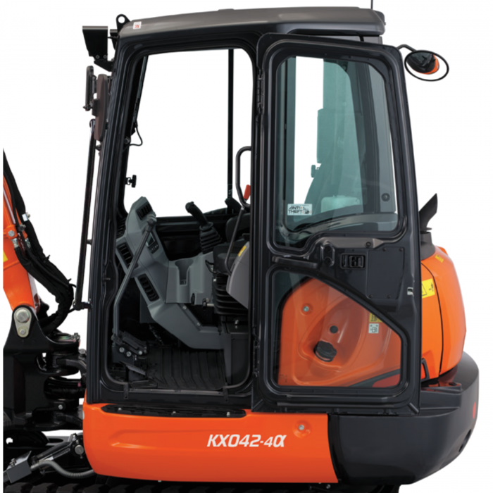 Miniexcavator Kubota KX042-4α – 40.4 CP, 4T, diesel compact [2]