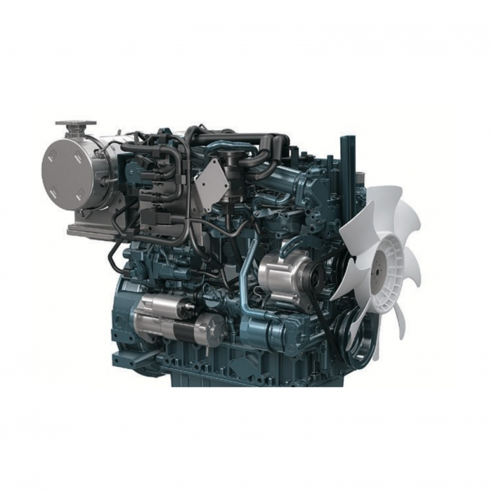 Miniexcavator Kubota U56-5 – 47.6 CP, 5.5T, diesel compact [4]