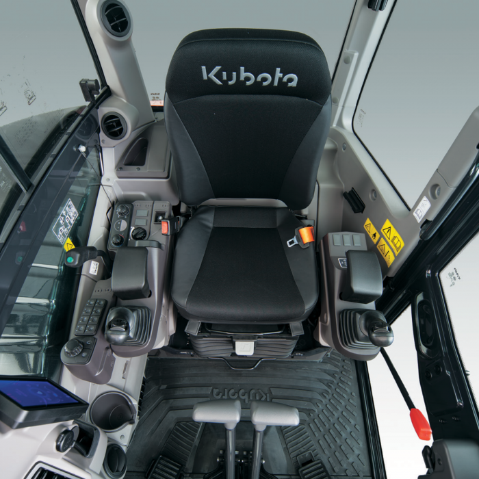 Miniexcavator Kubota U56-5 – 47.6 CP, 5.5T, diesel compact [3]