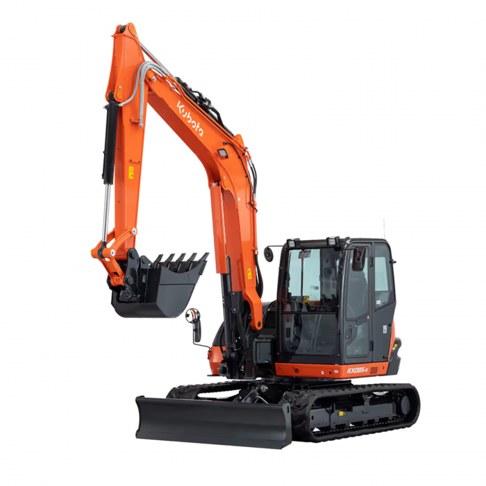Miniexcavator Kubota KX085-5 Mono Boom – 63.2 CP, 8.4T, diesel performant [1]