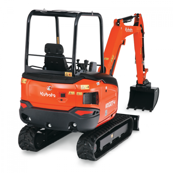 Miniexcavator Kubota KX027-4 – 26 CP, 2.7T, motor diesel [2]