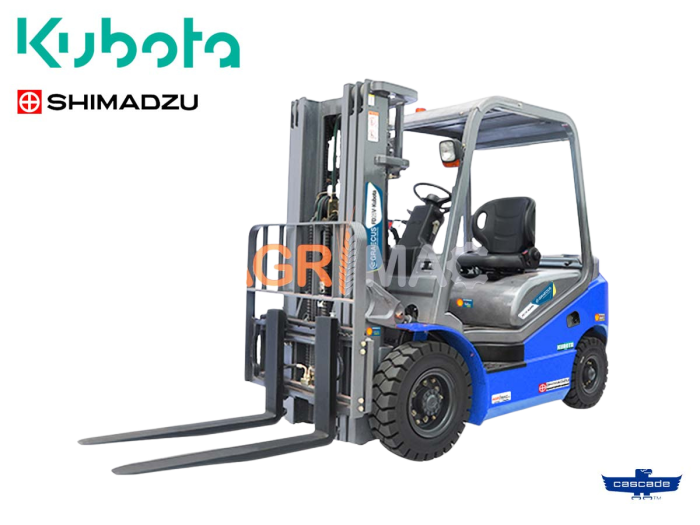 Motostivuitor diesel Clark 3.5T Kubota Stage V cu catarg Duplex 3000 mm și furci 1220 mm [1]