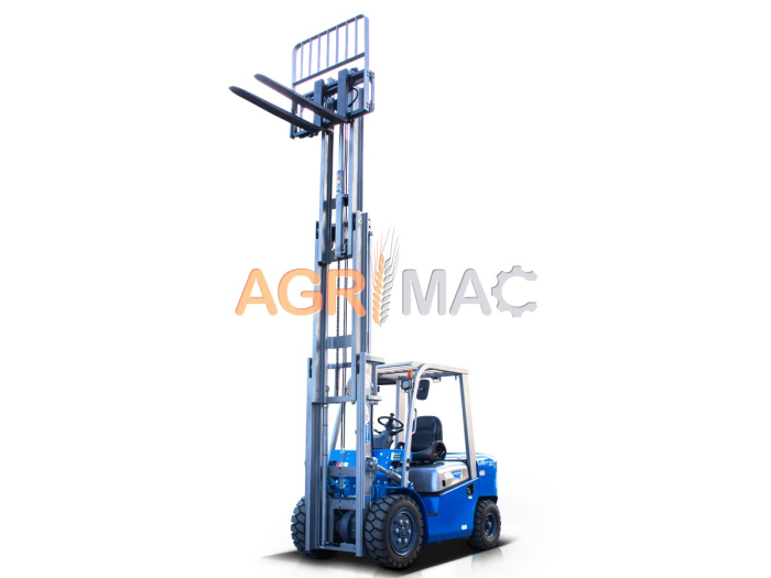 Motostivuitor diesel Clark 3.0T Xinchai Stage V cu catarg Triplex 4500 mm și furci 1220 mm [3]