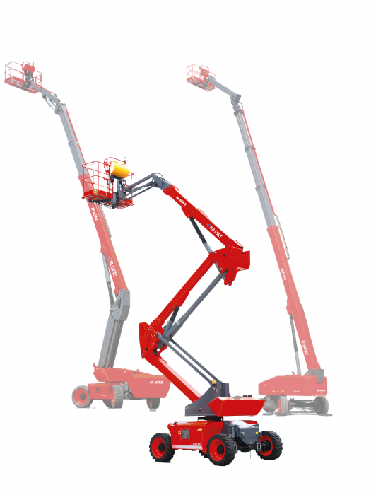 Nacelă telescopică Magni DTB16RT – 16 metri, diesel, 320 kg, 4x4 [2]
