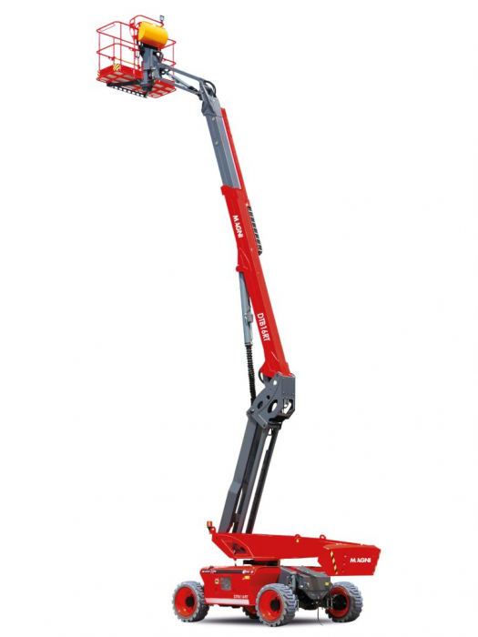 Nacelă telescopică Magni DTB16RT – 16 metri, diesel, 320 kg, 4x4 [1]