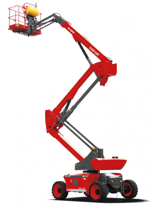 Nacelă cu braț articulat Magni DAB16RT – 16 metri, diesel, 320 kg | Uneltisimo.ro [1]