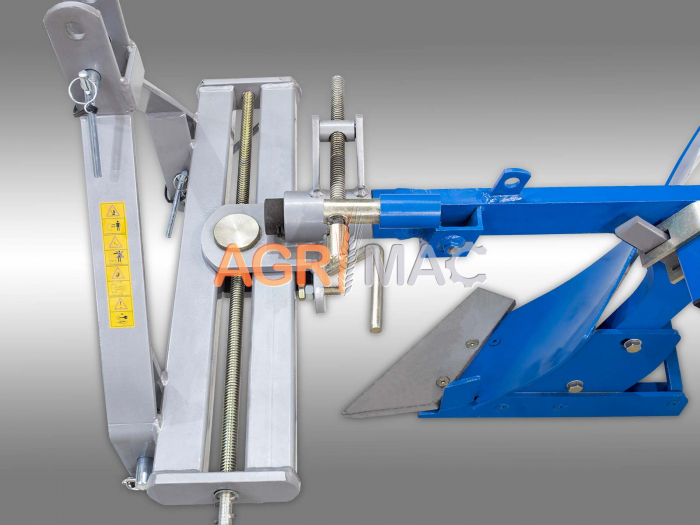 Plug MOA12‑M 12″ – Monocilindru Ajustabil cu Roată de Adâncime, Tractoare 25–45 CP, Certificat CE [5]