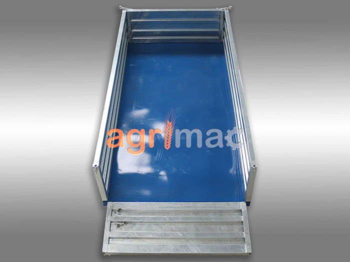 Remorcă agricolă MT1500-H – 1500 kg, basculare hidraulică, obloane galvanizate [10]