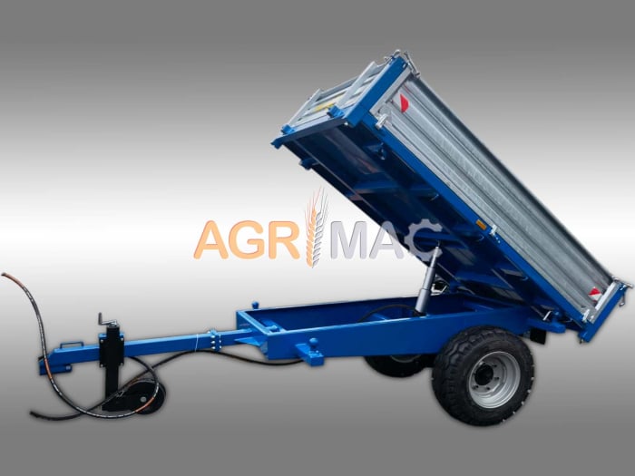 Remorcă agricolă MT4000-3H, 4000 kg, basculare hidraulică triplă [9]