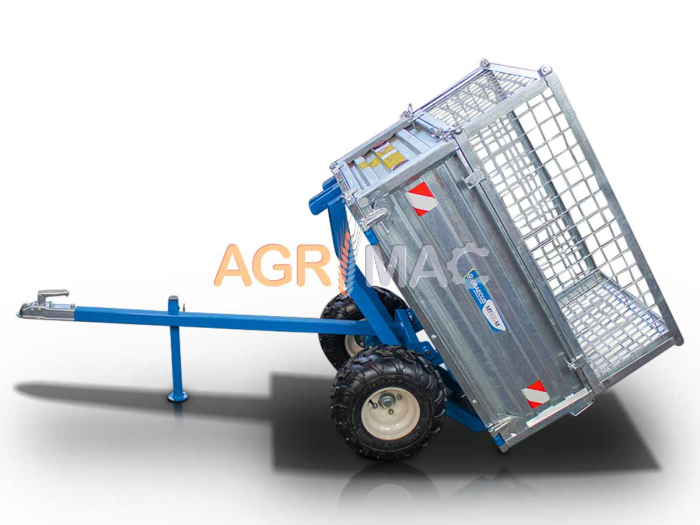 Remorcă agricolă MT600-M, 600 kg, basculare mecanică [10]