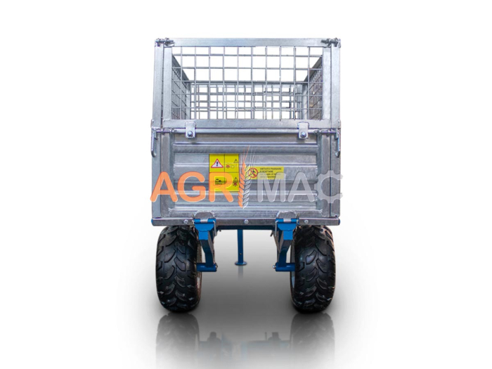 Remorcă agricolă MT600-M, 600 kg, basculare mecanică [5]
