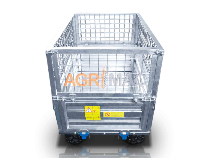 Remorcă agricolă MT600-M, 600 kg, basculare mecanică [11]