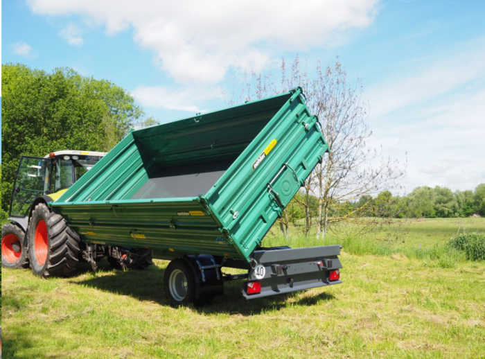 Remorcă Oehler EDK 80 – 8T, basculabilă 3 părți [3]