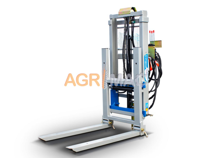 Stivuitor CLARK800 DUPLEX250-RC, 800 kg, ridicare 2500 mm, control wireless [2]