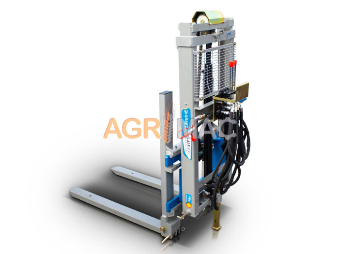 Stivuitor CLARK800 DUPLEX180-RC, 800 kg, ridicare 1800 mm, control wireless [11]