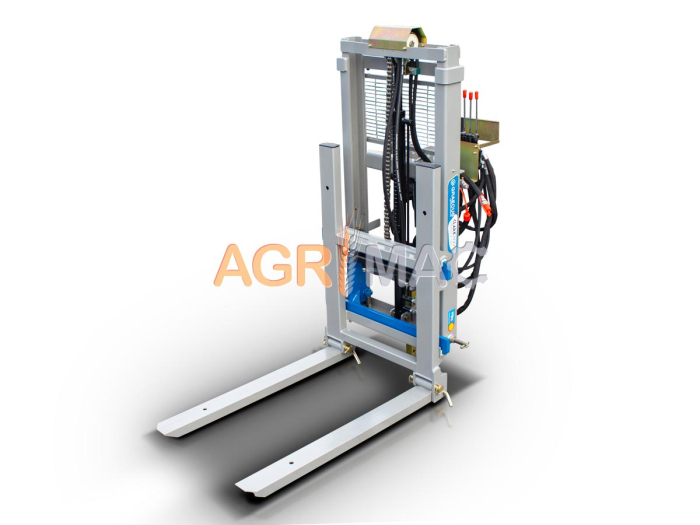 Stivuitor CLARK800 DUPLEX250-RC, 800 kg, ridicare 2500 mm, control wireless [4]