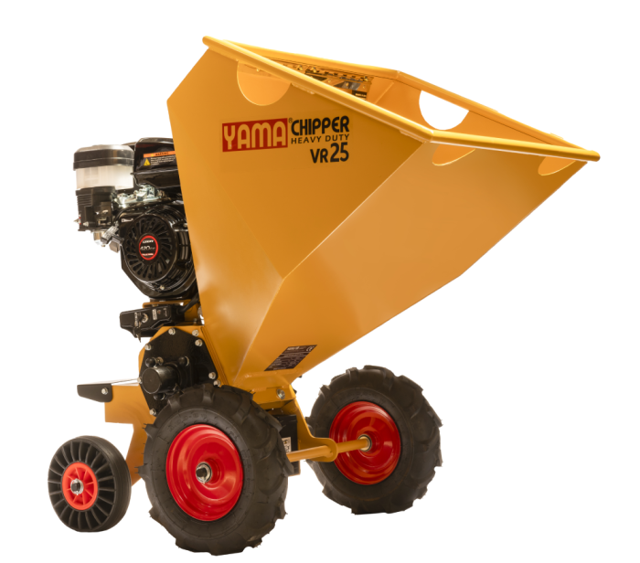 YAMACHIPPER VR25 AUTO – Tocător crengi autopropulsat, motor GT 18 CP, burlan de evacuare, model heavy duty [1]