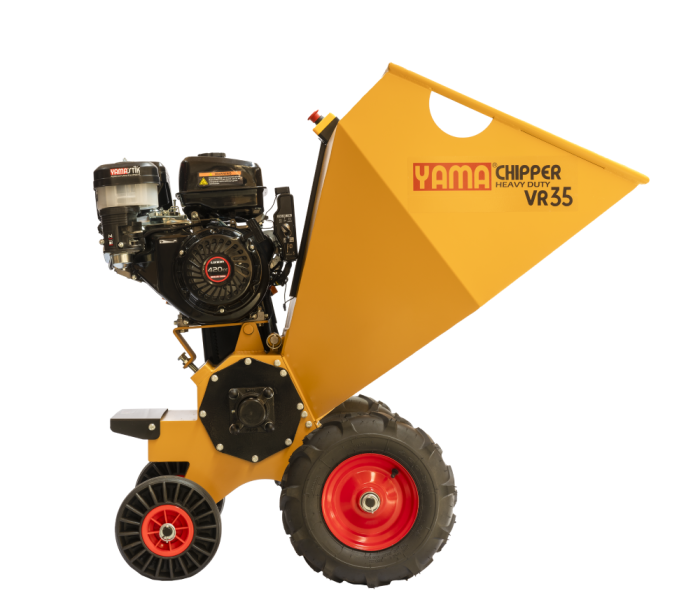 Tocător crengi YAMACHIPPER VR35 – Motor GT 500cc, 18 CP, evacuare joasă, cuțite 35 cm [1]