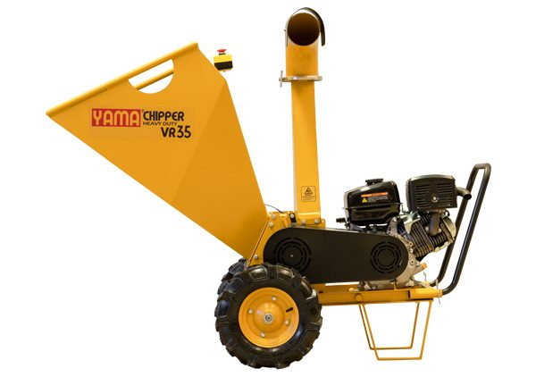 Tocător crengi YAMACHIPPER VR35 – Motor GT 18 CP, evacuare burlan, cuțite 35 cm, Ø 100 mm [1]