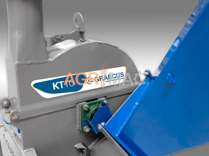 Tocător de crengi Graecus KT10, PTO 15–50 CP, diametru 100 mm [9]