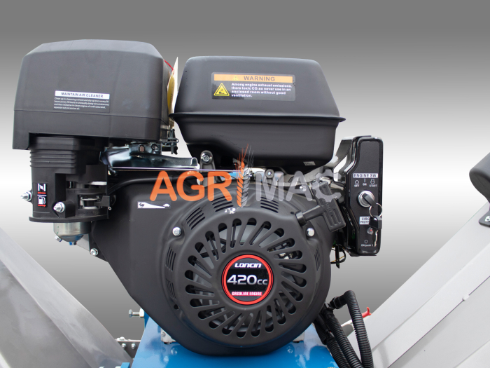 Tocător de crengi KB15, motor Loncin 15 CP, diametru 150 mm [11]