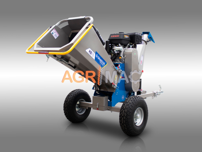 Tocător de crengi KB15, motor Loncin 15 CP, diametru 150 mm [3]