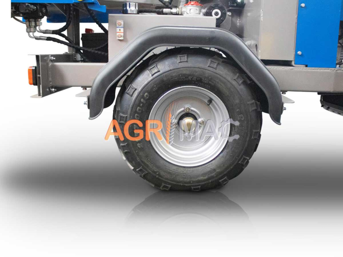 Tocător de crengi KBT15H, motor Loncin 27 CP, hidraulic, 150 mm [16]