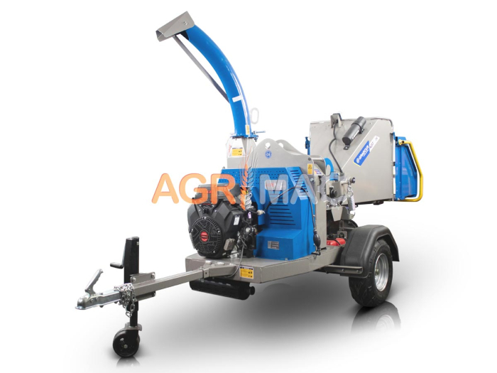 Tocător de crengi KBT15H, motor Loncin 27 CP, hidraulic, 150 mm [13]