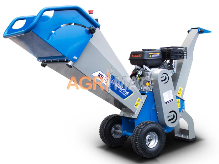 Tocător de crengi KB10, motor Loncin 6.5 CP, diametru 100 mm [7]