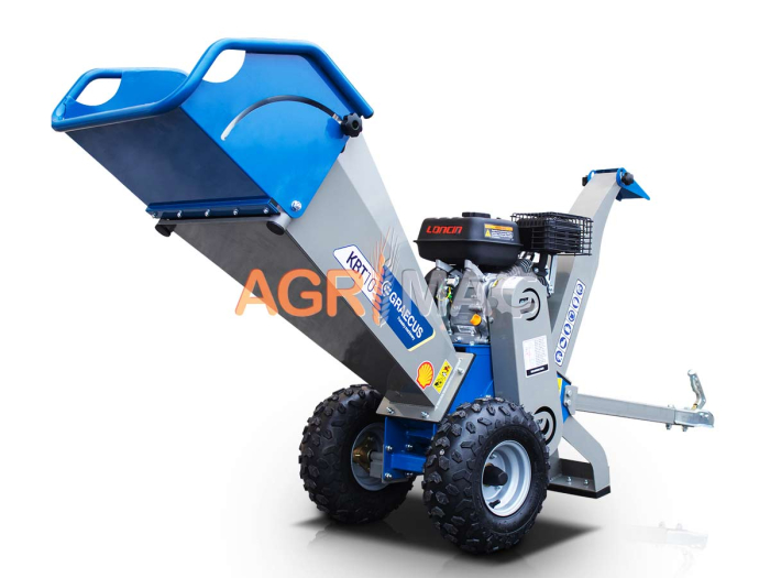 Tocător de crengi KB10, motor Loncin 6.5 CP, diametru 100 mm [4]