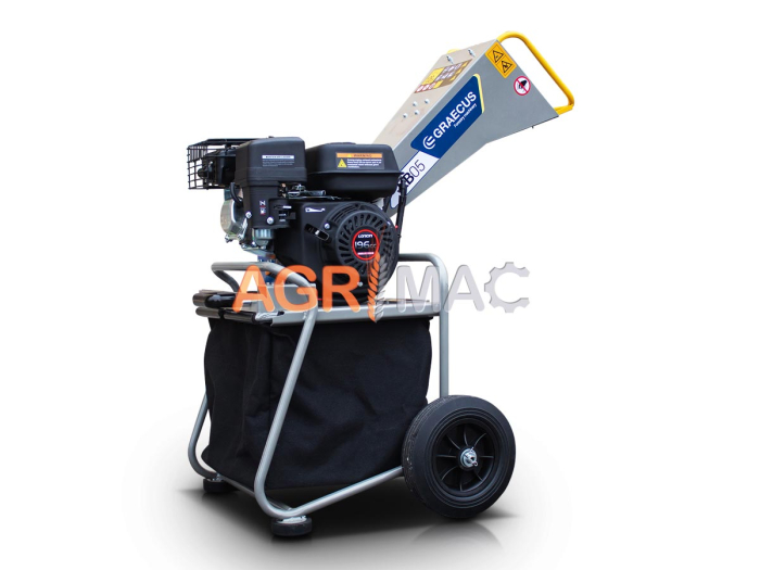 Tocător de crengi KB05, motor Loncin 6.5 CP, diametru 50 mm [6]