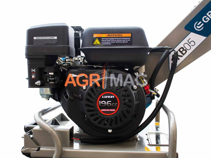 Tocător de crengi KB05, motor Loncin 6.5 CP, diametru 50 mm [13]