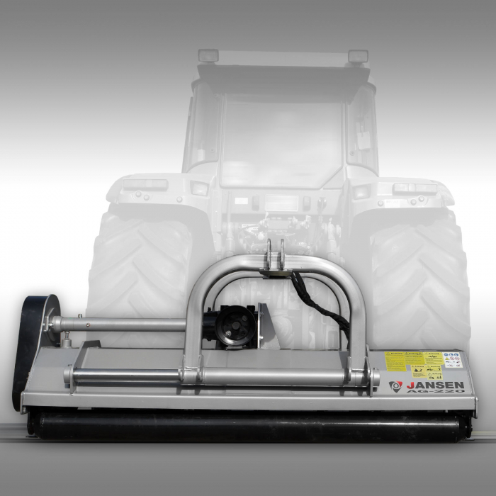 Tocator de vegetatie, cu deplasare laterala hidraulica, Jansen AG-220 [3]
