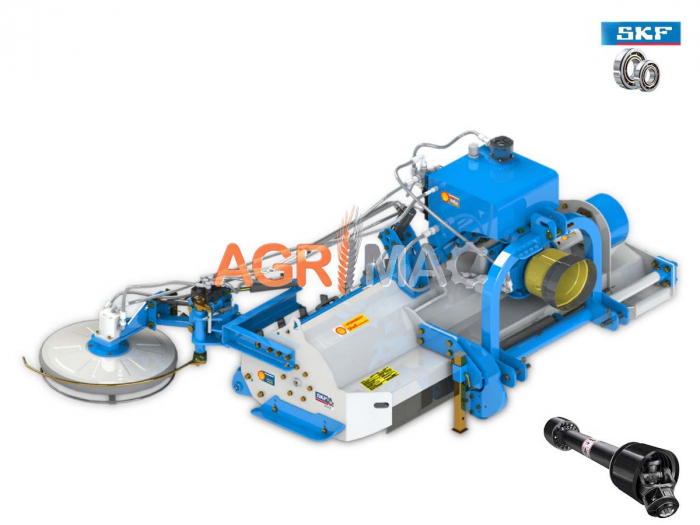 Tocător de vegetație profesional Ares Strong 220 P – 2200 mm [2]
