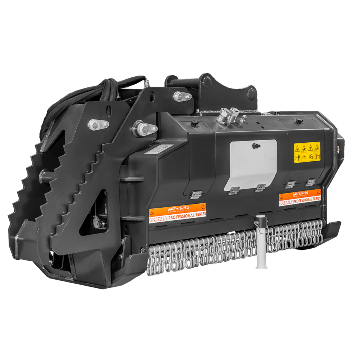 Tocător forestier X-Delta M Grizzly Hydro, excavator 6–10 t, diametru 20 cm [5]