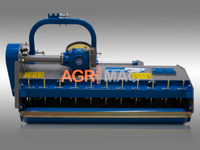 Tocător de Vegetație Heavy-Duty BK165 - 165 cm, Conectare Cardan Tractor [16]