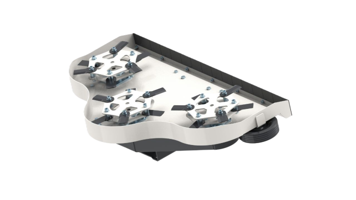 Trimmer hidraulic SEPE M, 1200 mm, 18 lame, pentru excavator și braț Eta M [4]