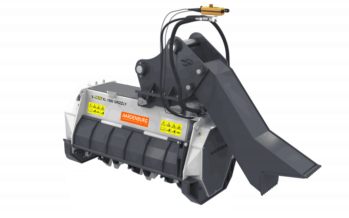 Tocător forestier AARDENBURG X‑Delta XL 1500 Grizzly – 150 cm, 34 cuțite vidia, excavator 14–20 t [3]