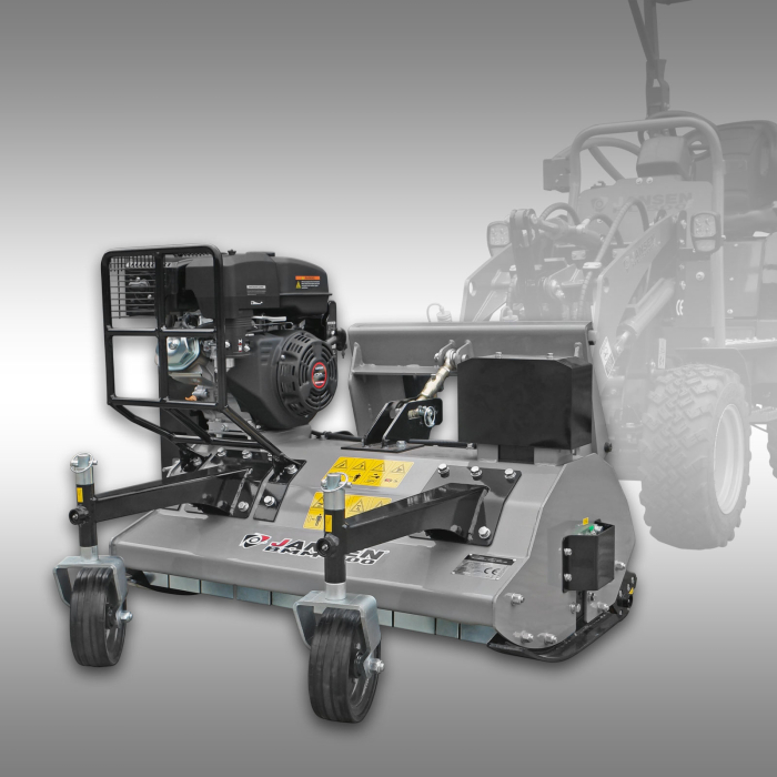 Tocător frontal Jansen BMM-100 – 15CP, motor pe benzină, prindere EURO [2]
