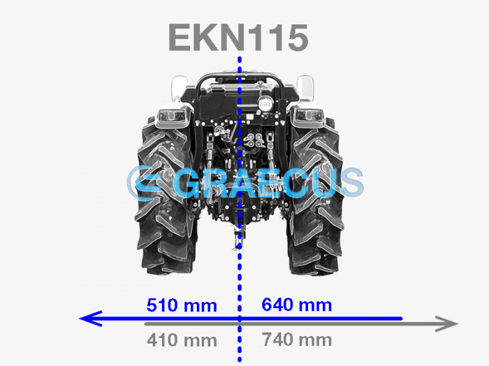 Tocător de Vegetație Graecus EKN115 - 115 cm, Robust și Eficient [16]
