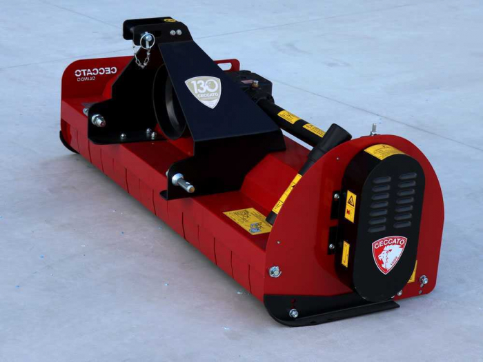 Tocator Vegetație Tractor Ceccato Trincione 2T1000F, 100 cm cu Lame "Y" [8]