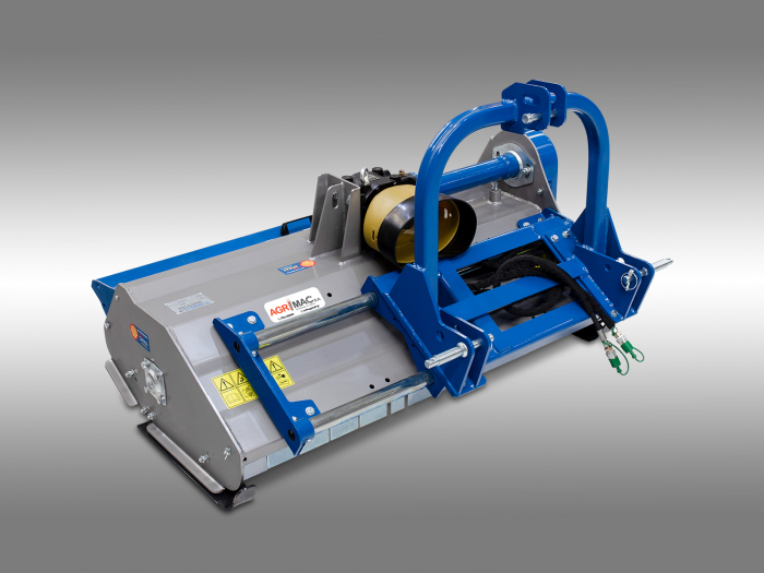 Tocator de vegetatie pentru tractor, 145 cm, conectare cardan PTO, deplasare laterala hidraulica, Graecus MKD145-H [13]