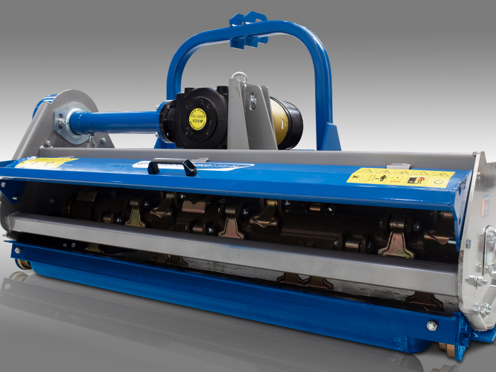 Tocator de vegetatie pentru tractor, 105 cm, conectare cardan PTO, deplasare laterala hidraulica, Graecus MKD105-H [16]
