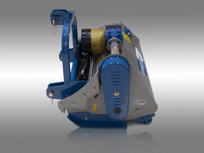 Tocator de vegetatie pentru tractor, 115 cm, conectare cardan PTO, deplasare laterala hidraulica, Graecus MKP115 [8]