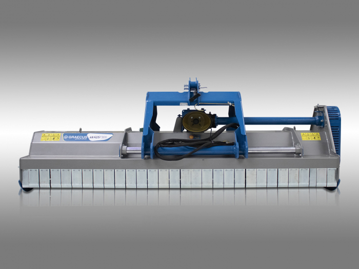 Tocator de Vegetație F280 Graecus pentru Tractor - 280 cm, Reversibil, Conectare Cardan PTO [11]